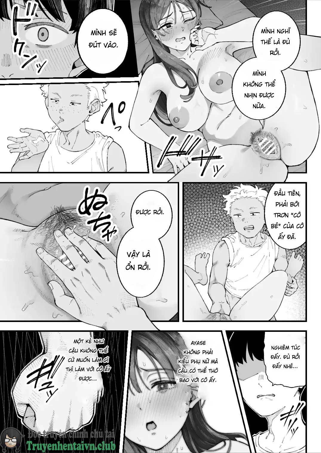 Đọc truyện hentai Boku to Aitsu to Ano Ko to KanojoMe, Him, the Girl and Her - Oneshot