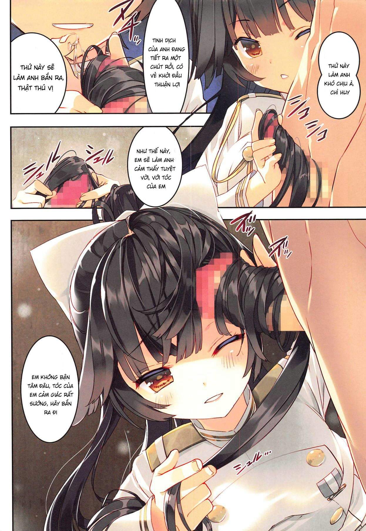 Đọc truyện hentai Juujunyoukan Takao Atago Seibi Kiroku - Heavy Cruiser Takao Atago Maintenance record (Azur Lane) - Oneshot