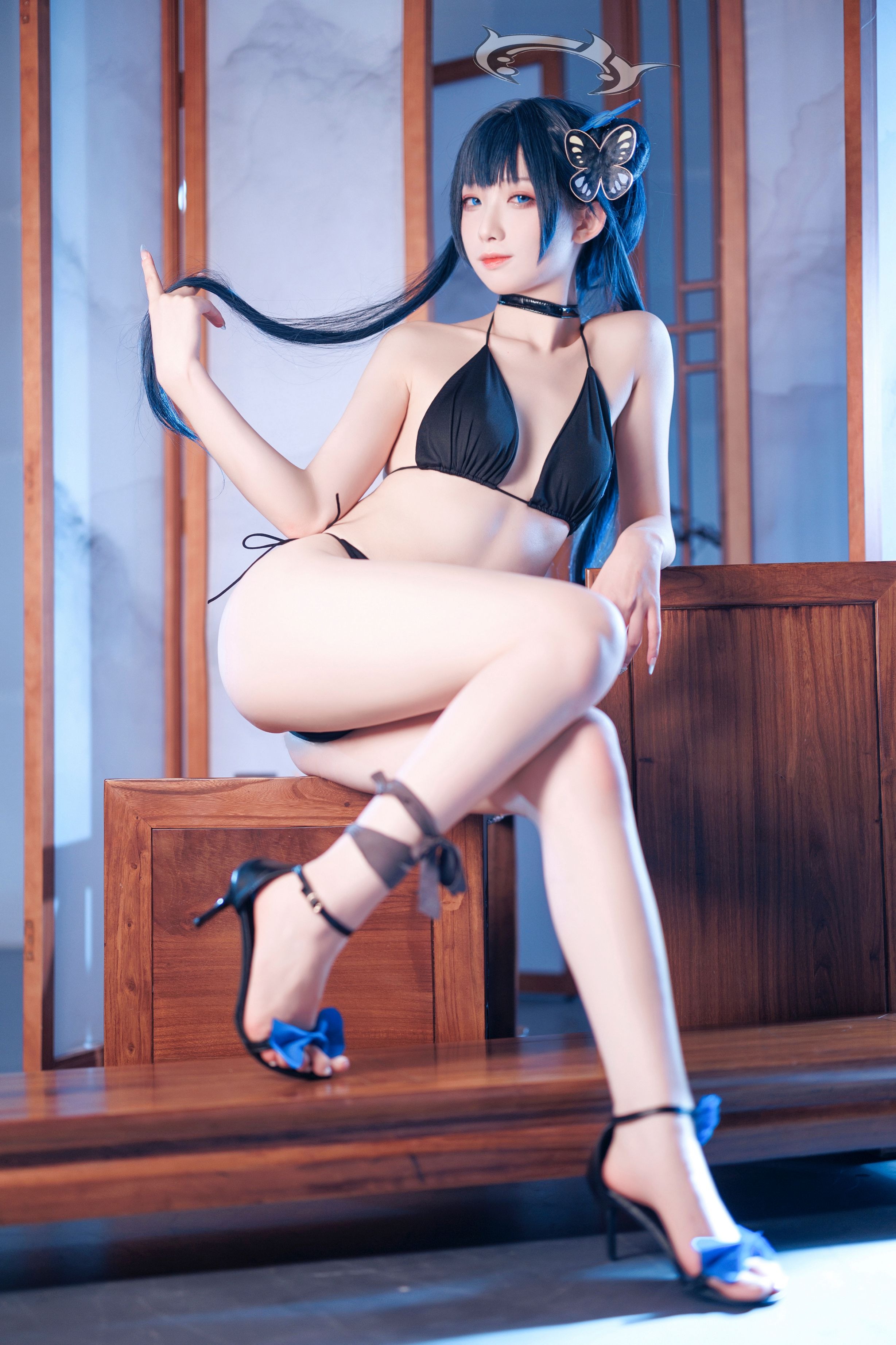 Đọc truyện hentai Tuyển tập Albums siêu phẩm Cosplay - Chap 24 - Fengjiang Jiang Bilan Áo tắm