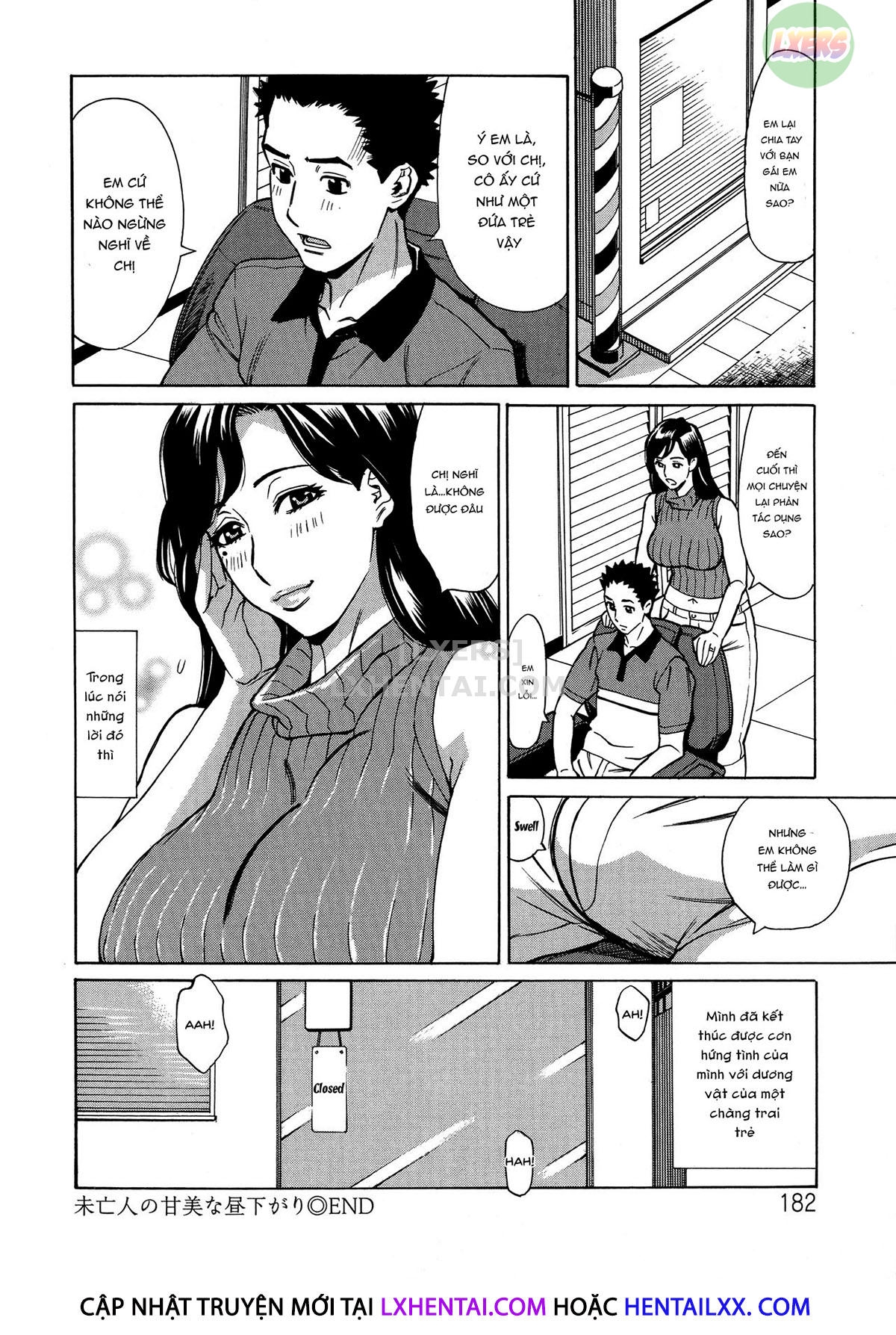 Đọc truyện hentai Hitozuma Koi Hanabi - Chap 9