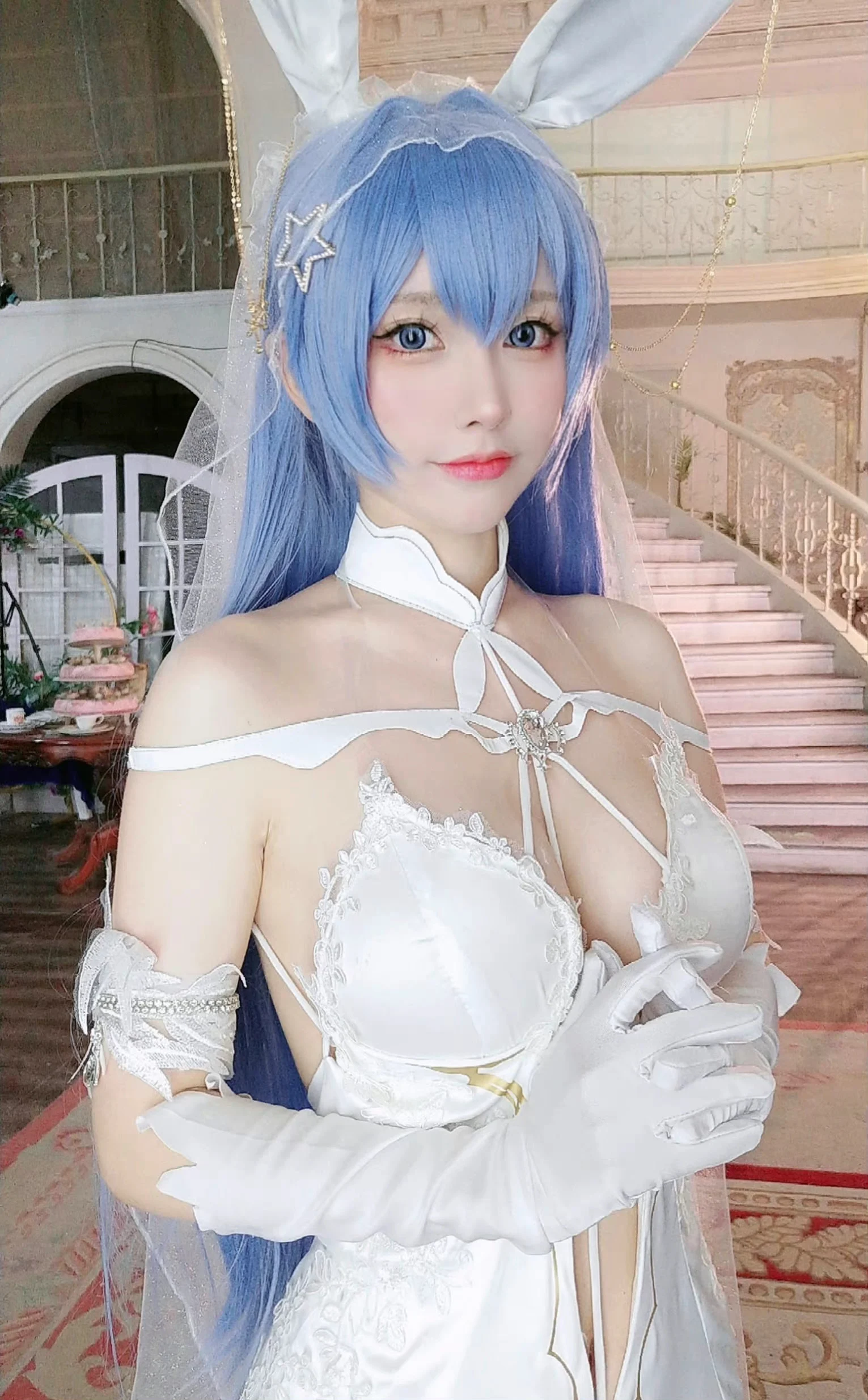 Đọc truyện hentai Tuyển tập Albums siêu phẩm Cosplay - Chap 538 - [Ahban is Cat] Azur Lane New Jersey Snow Ceremony
