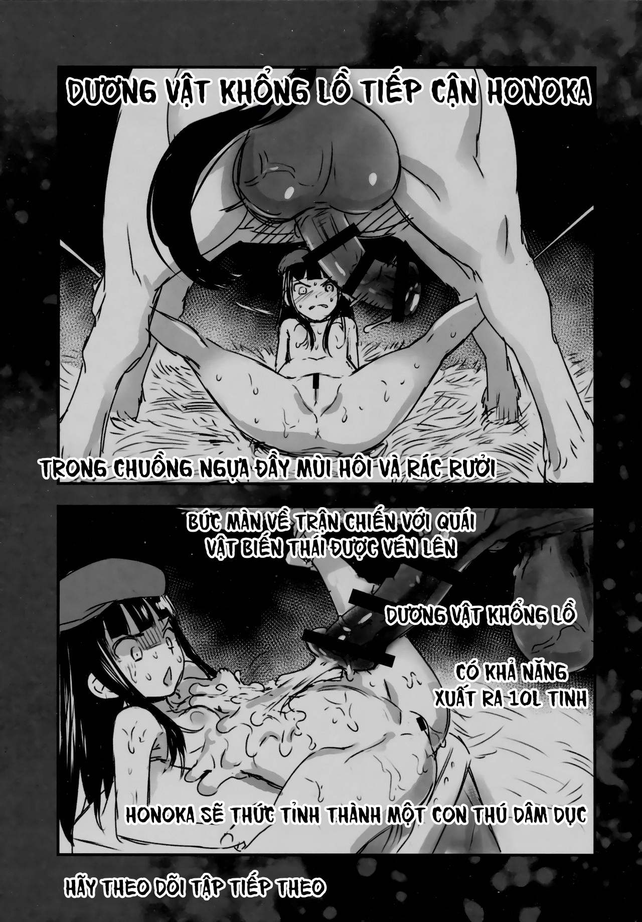 Đọc truyện hentai Công chúa khỏa thân Honoka Heo rừng khổng lồ vs Cô gái tâm linh - Oneshot - B