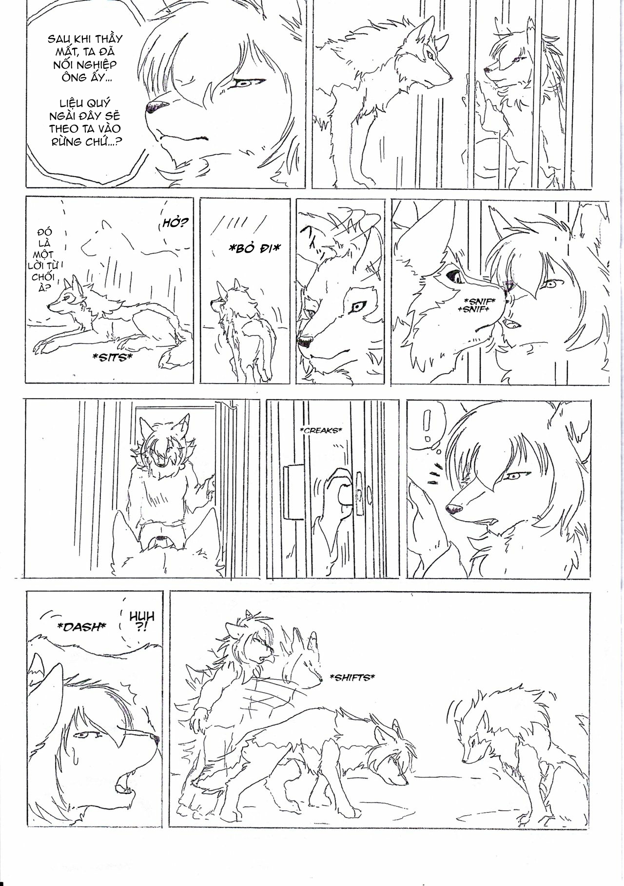 Đọc truyện hentai The love story of Ame and Mr Wolf - Oneshot