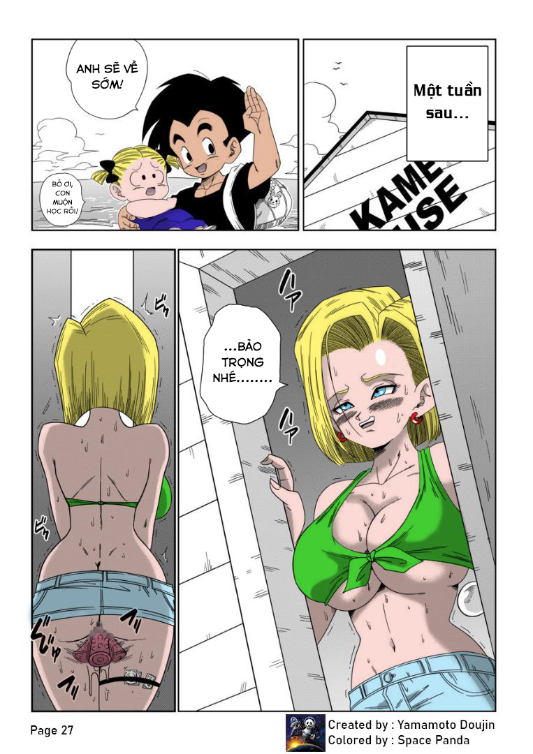 Đọc truyện hentai Android 18 sa đọa [Màu + Không che] - Oneshot [Màu]