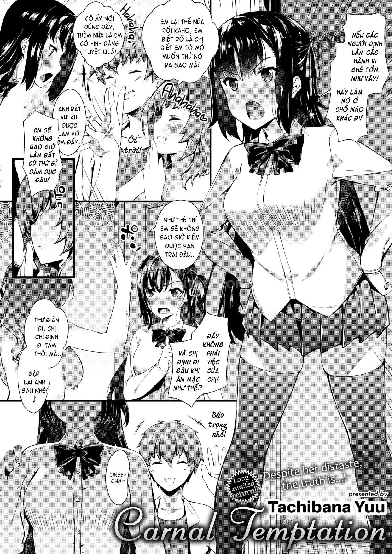 Đọc truyện hentai Carnal Temptation - Chap 1