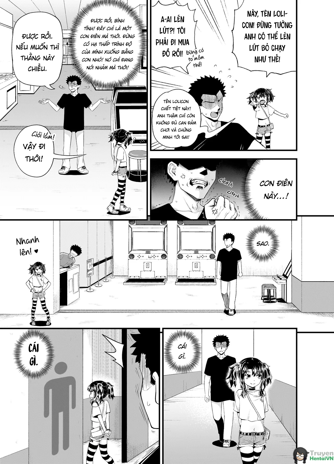 Đọc truyện hentai Uwa, Mesugaki Tsuyoi! | Crap, This Mesugaki's Too Powerful! - Oneshot