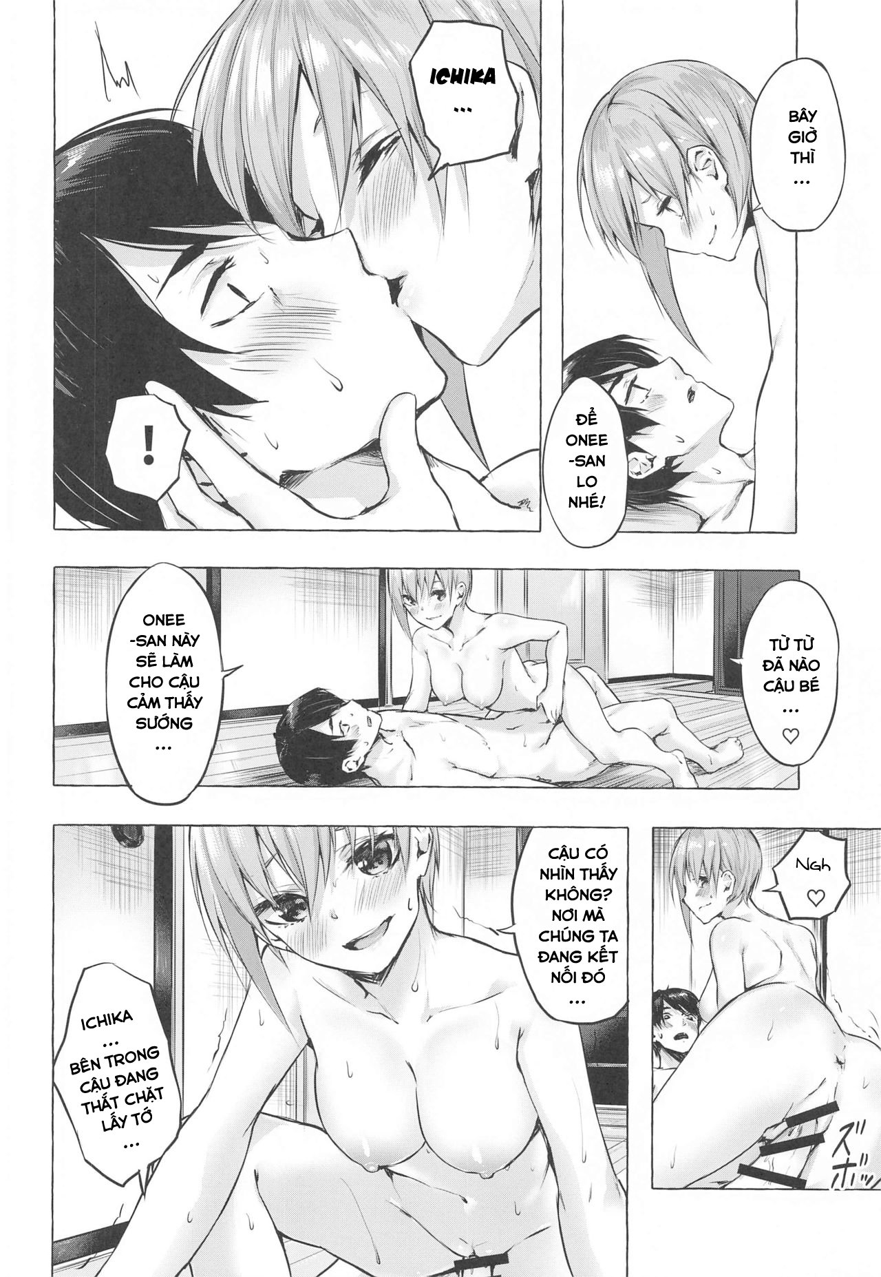 Đọc truyện hentai Hanayome no Kakuritsu (Gotoubun no Hanayome) - Oneshot