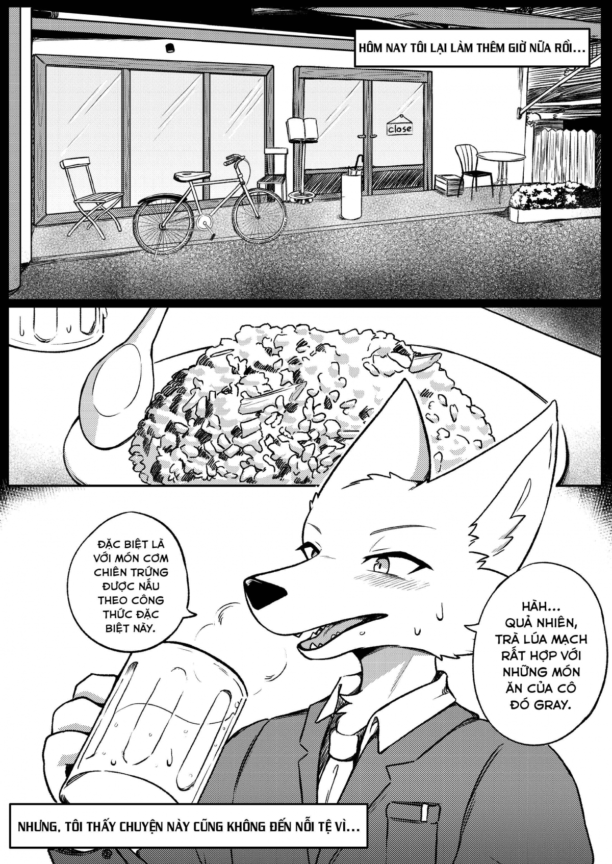 Đọc truyện hentai Nhà hàng Gray Wolf: Thực đơn đặc biệt - Oneshot