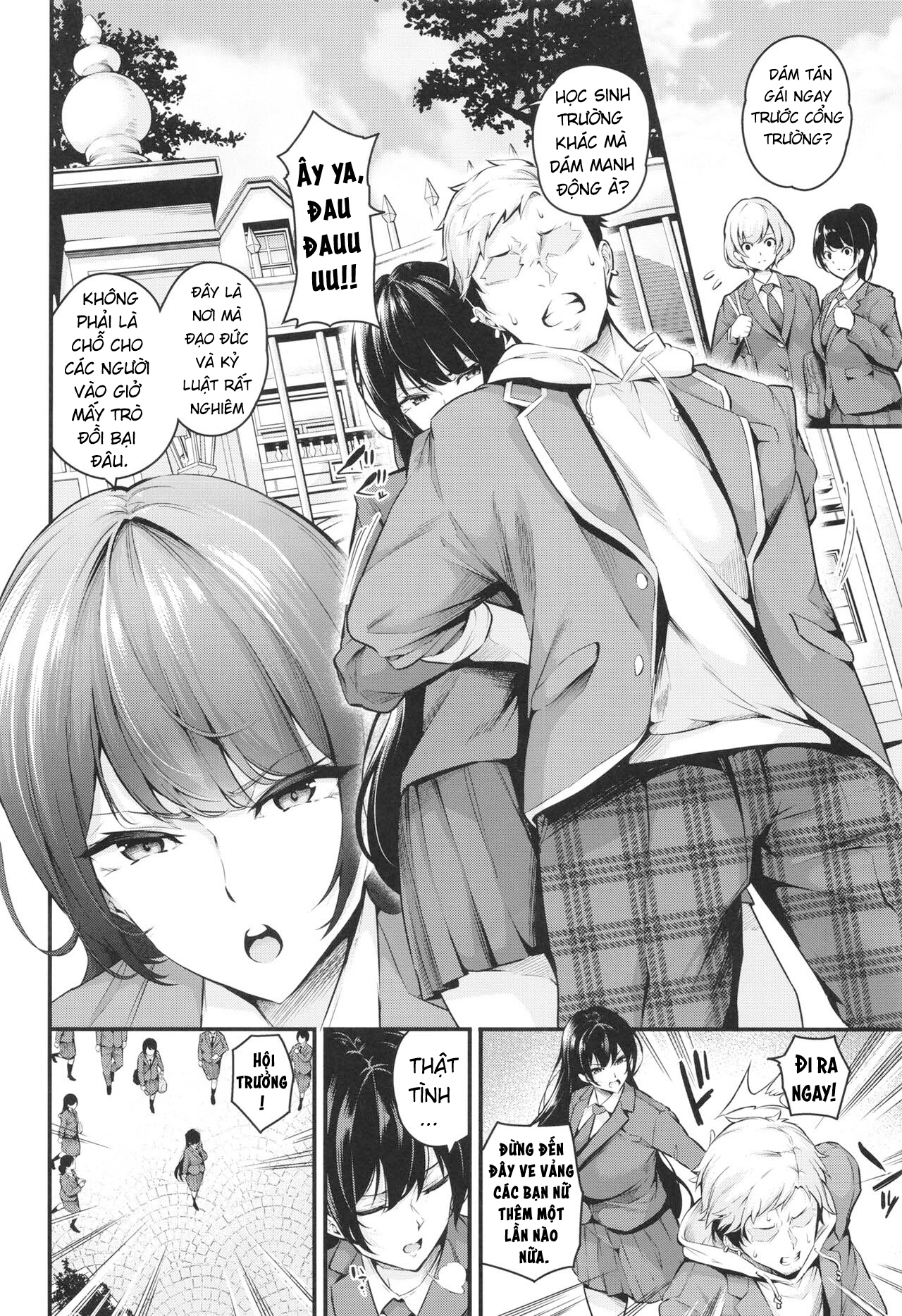 Đọc truyện hentai Nữ chủ tịch học viện segg bùng nổ - Chap 1