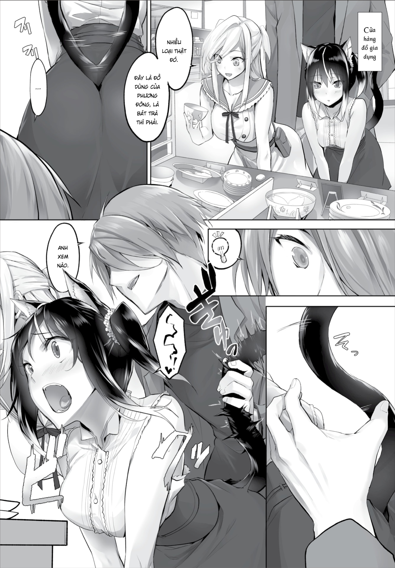 Đọc truyện hentai Nô lệ tai mèo - Chap 8