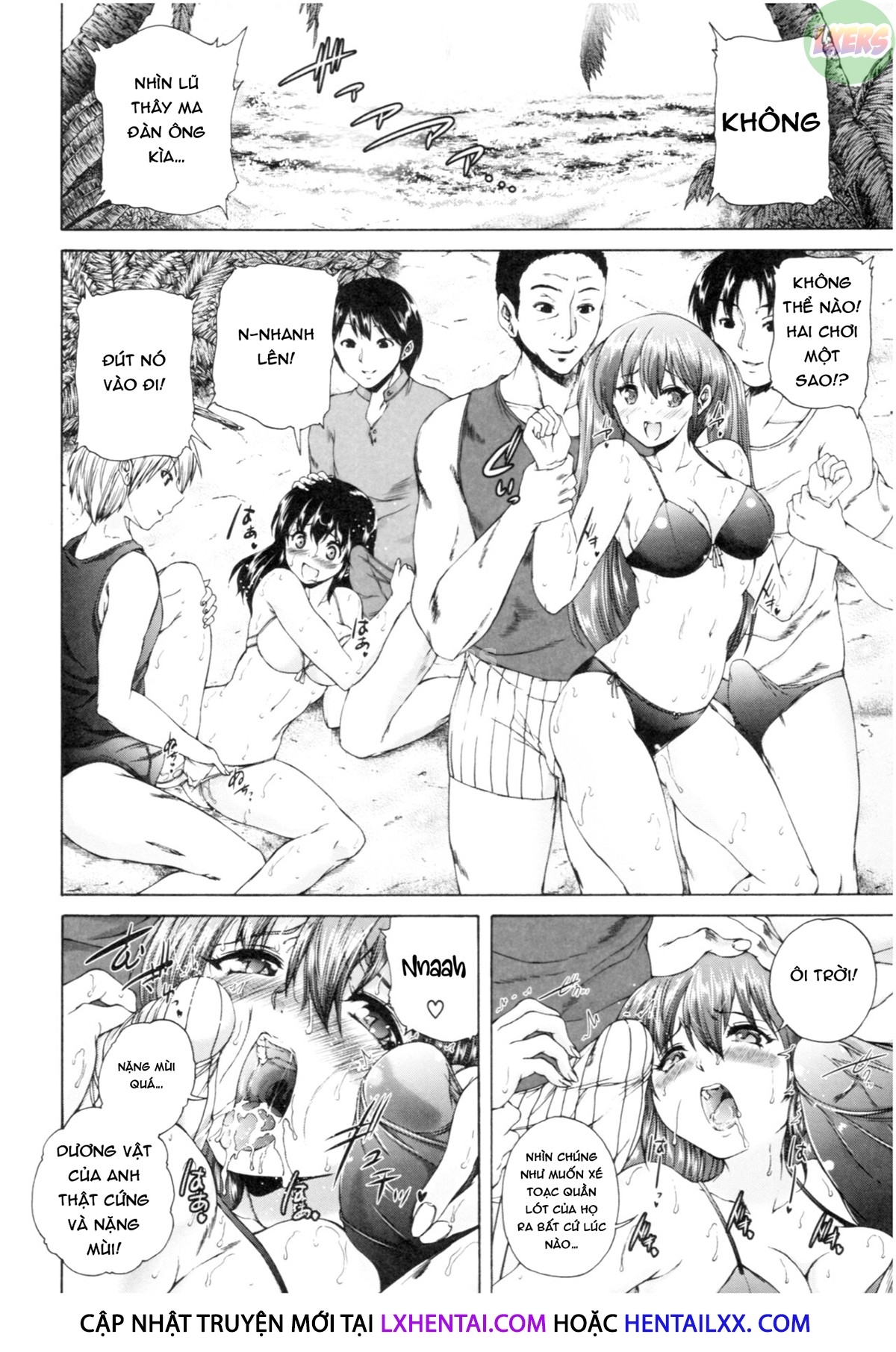 Đọc truyện hentai Oba-Shota Harem - Chap 3
