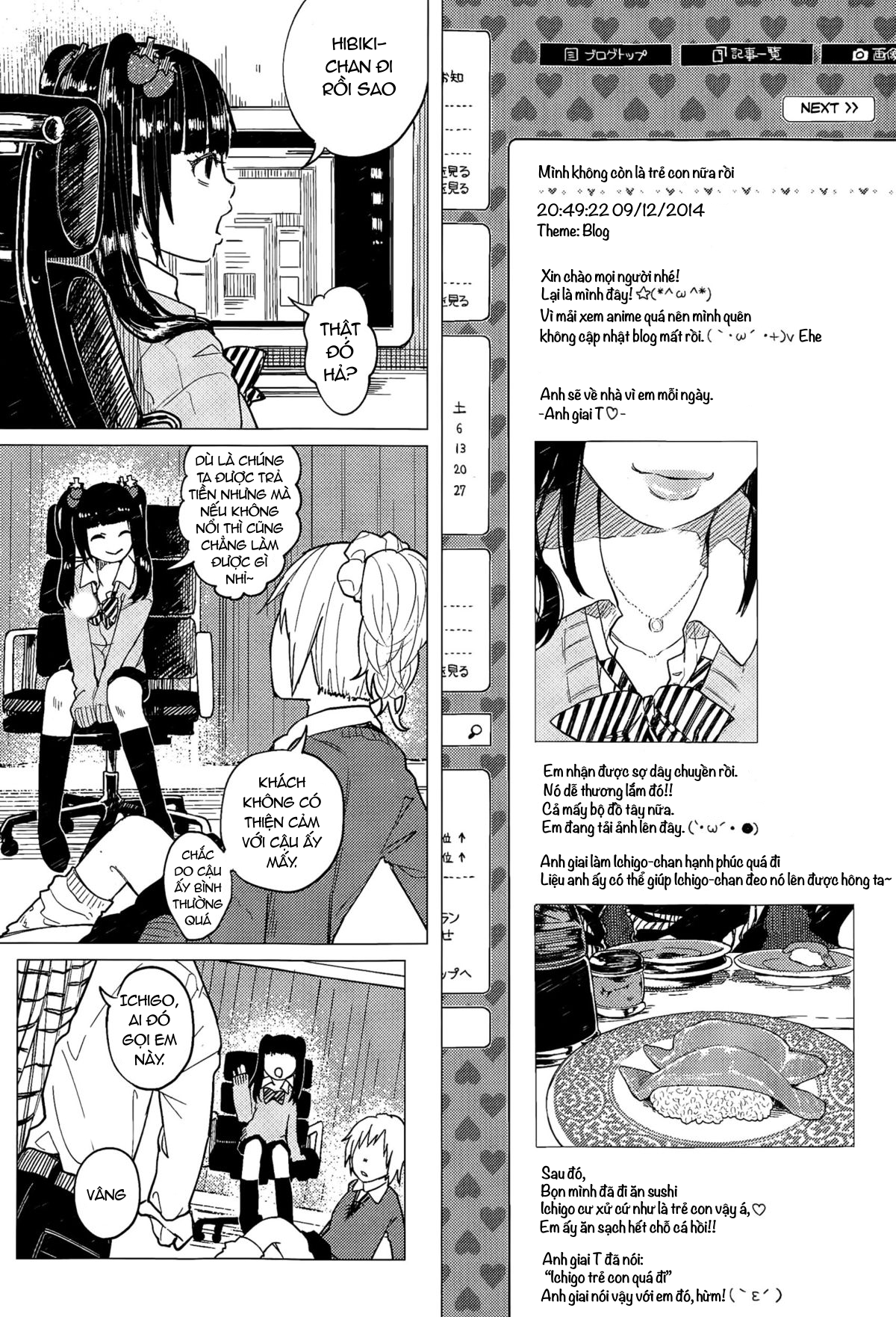 Đọc truyện hentai Dạo phố cùng cô nữ sinh Ichigo - Oneshot