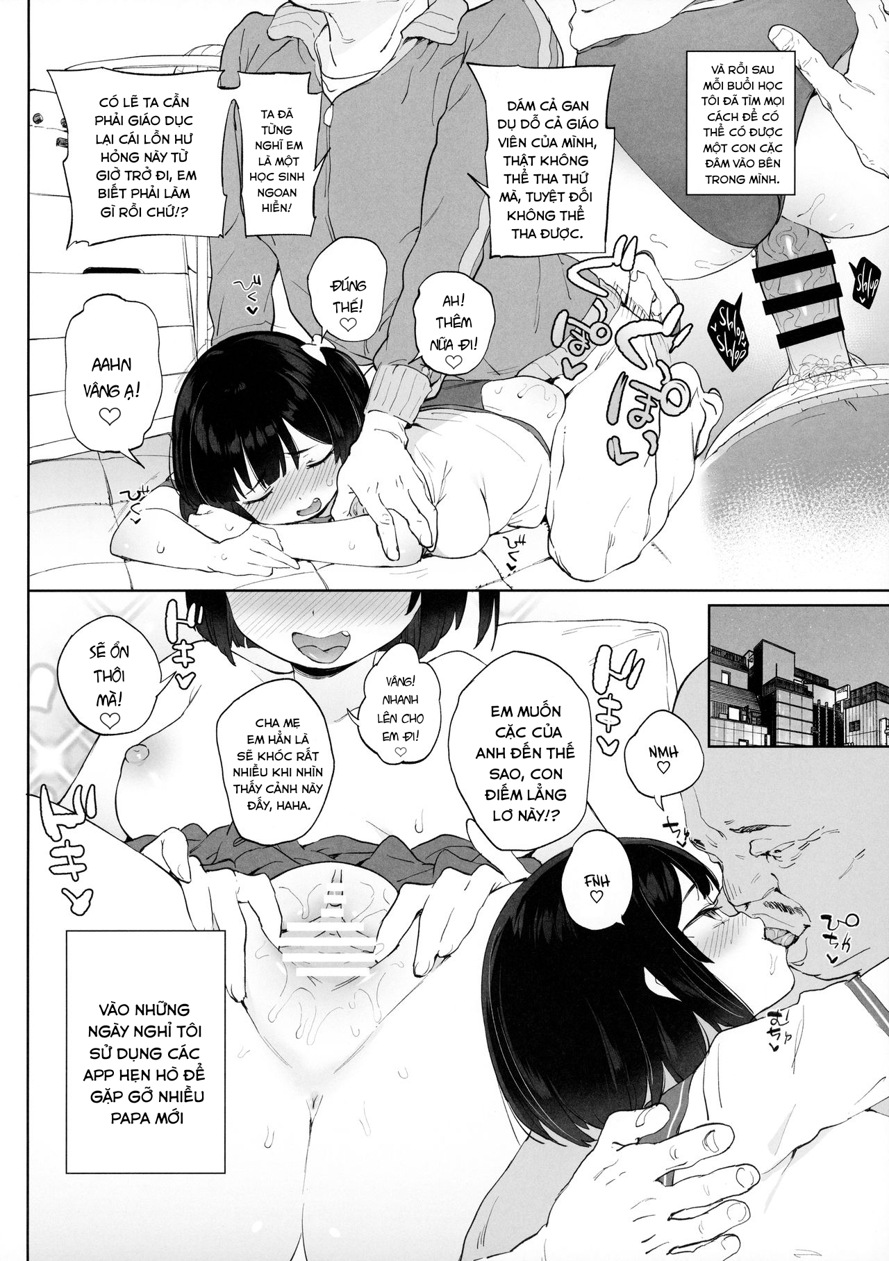 Đọc truyện hentai Chinpo no Dekasa de shika Otoko no Kachi ga Wakaranaku Natta - Oneshot