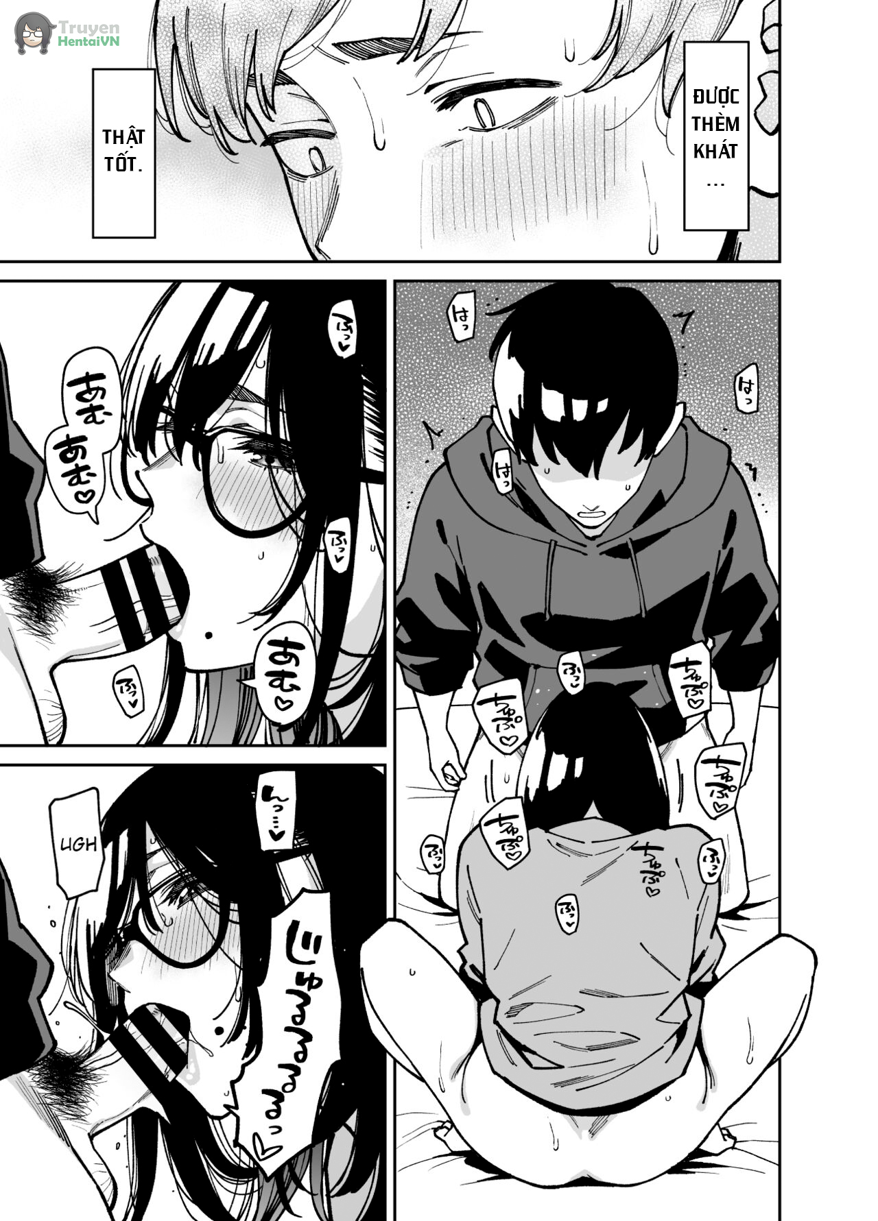 Đọc truyện hentai Comforted by the Sloppy Girl Next Door - chap 2