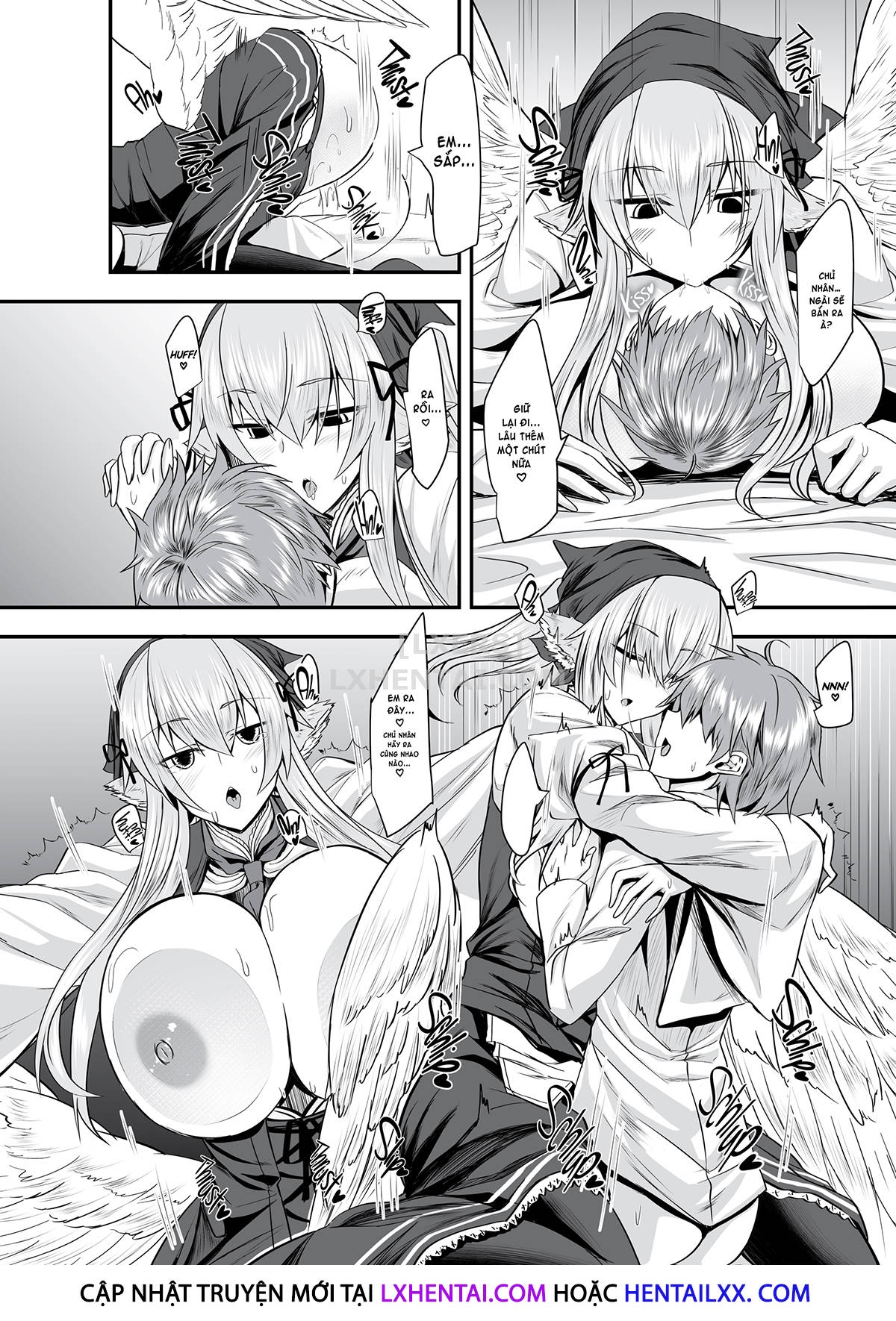 Đọc truyện hentai Feathery Maid Miss Yachiyo - Oneshot