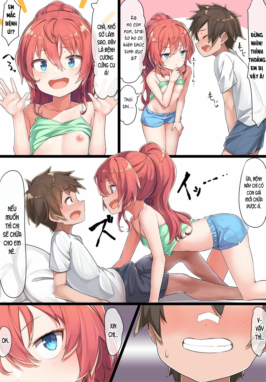 Đọc truyện hentai OneShota Kazuki-senpai - Chap 1: Chị và em.