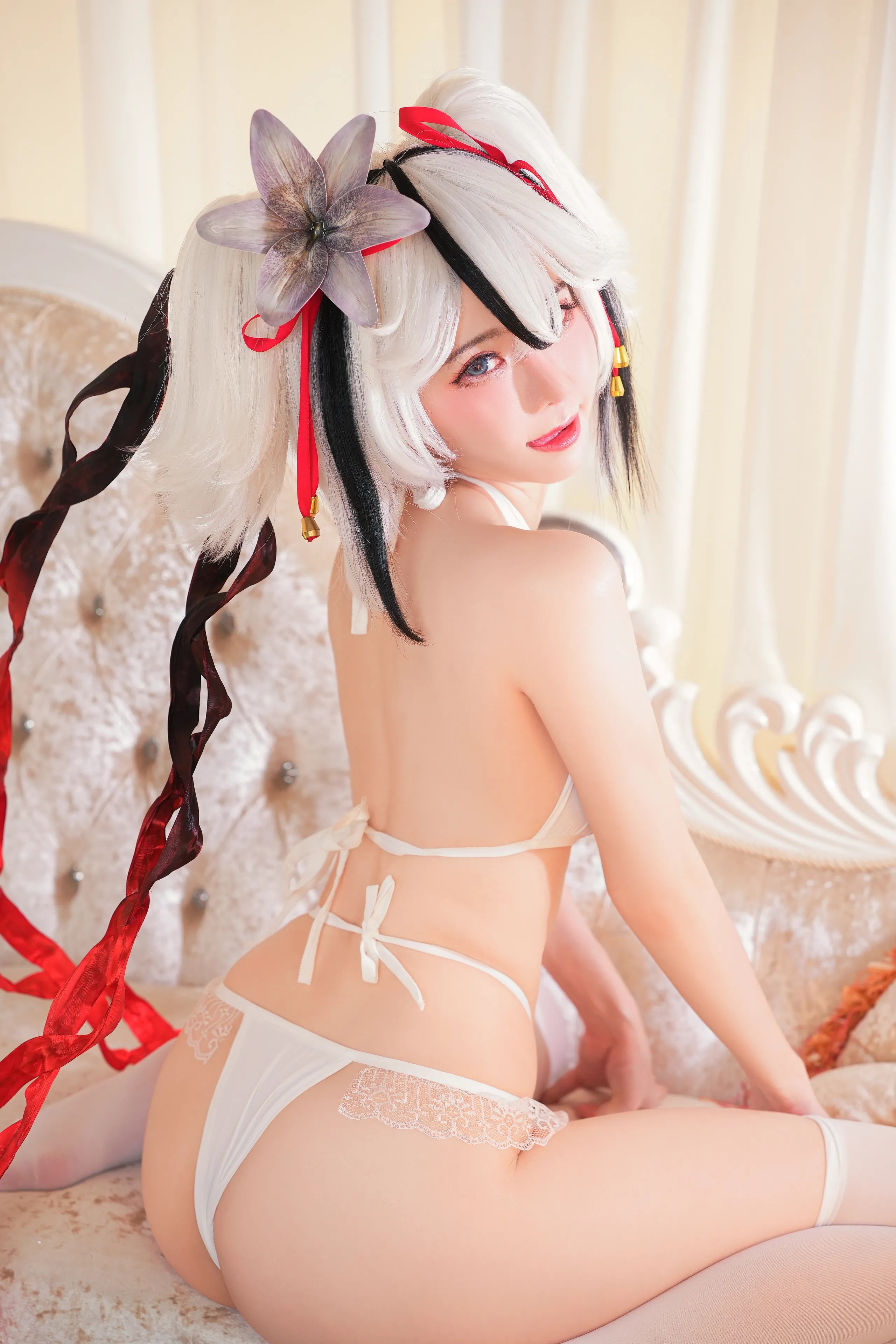 Đọc truyện hentai Tuyển tập Albums siêu phẩm Cosplay - Chap 1099 - Sally Dorasnow - Camellya Bridal Lingerie