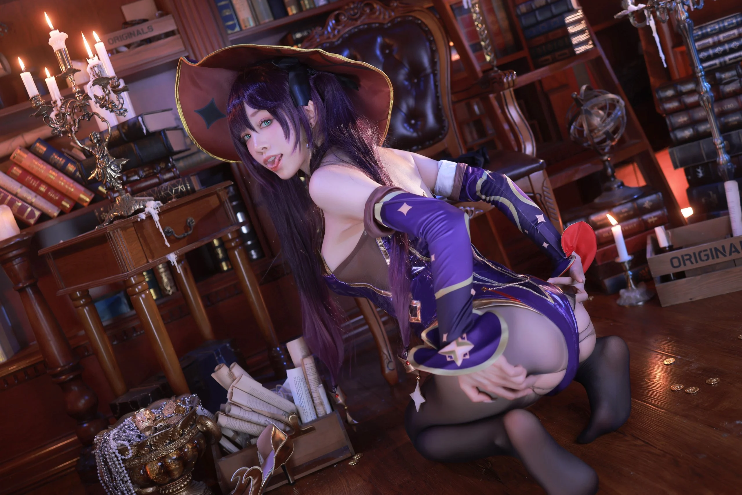 Đọc truyện hentai Tuyển tập Albums siêu phẩm Cosplay - Chap 556 - Aqua - Mona