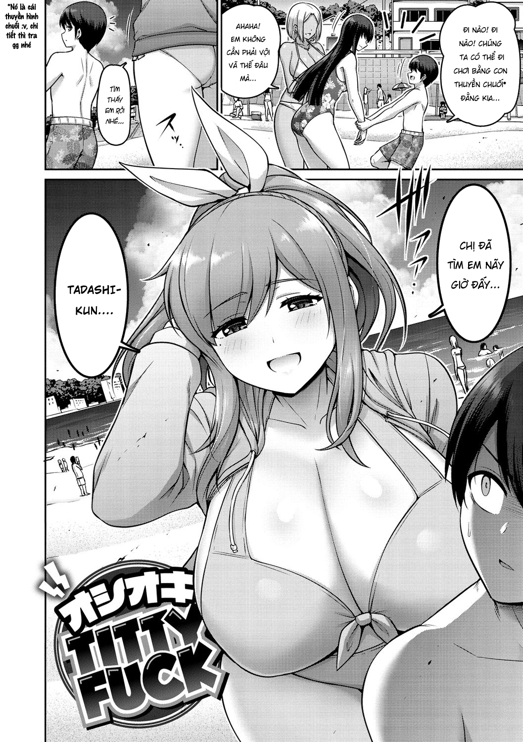 Đọc truyện hentai Trừng phạt em bằng cặp vú của chị - Oneshot