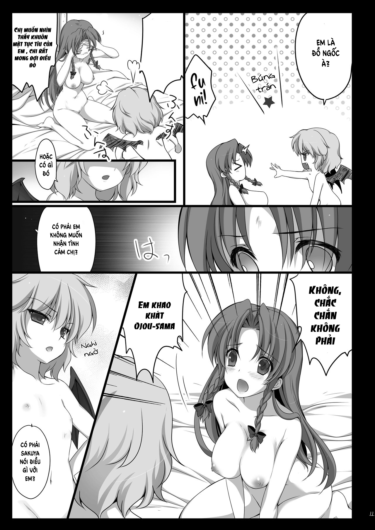 Đọc truyện hentai Meiling ga Ochite shimau Hanashi - Oneshot