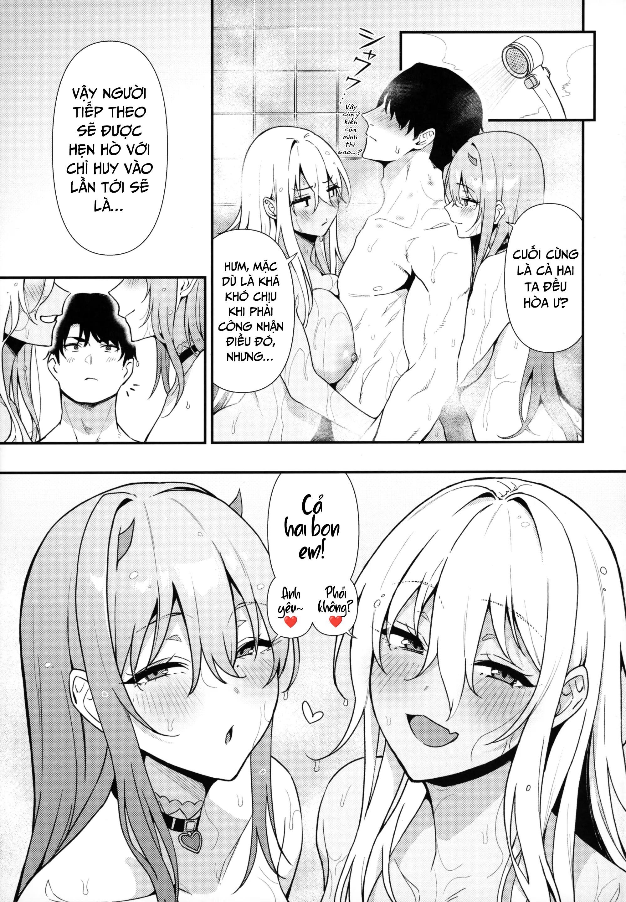 Đọc truyện hentai Cuộc thách đấu của các cô gái - Oneshot