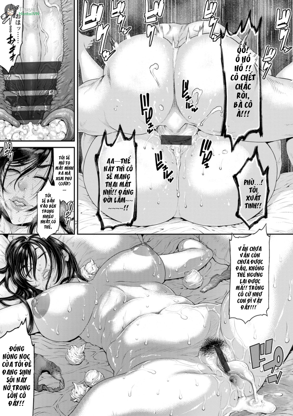 Đọc truyện hentai Căn phòng tục tĩu - 3. Cơn bão tinh trùng