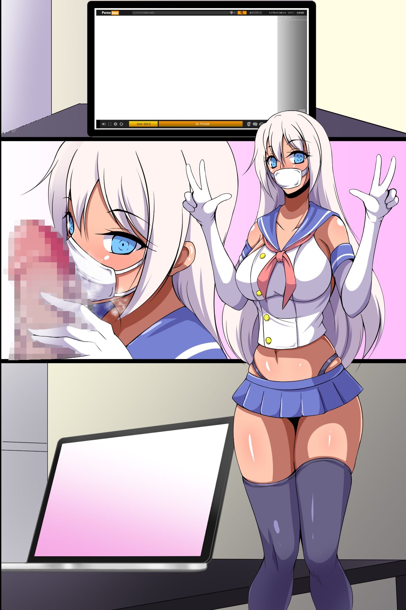 Đọc truyện hentai Oppai Share House no Ero Rule - Chap 2