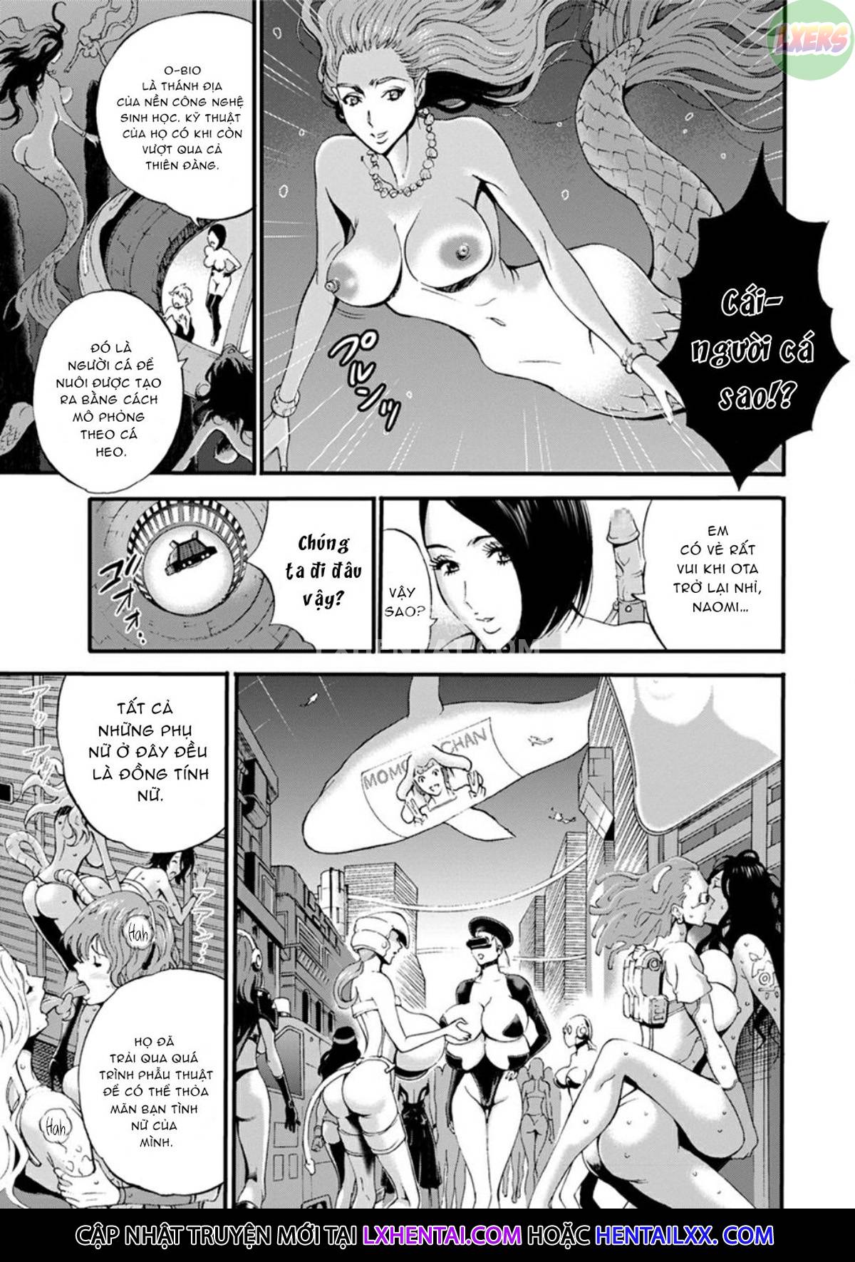 Đọc truyện hentai The Otaku In 2200 A.D - Chap 10