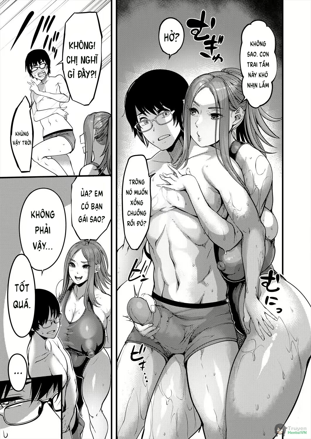 Đọc truyện hentai Houkago Dosukebe Nightpool - Oneshot