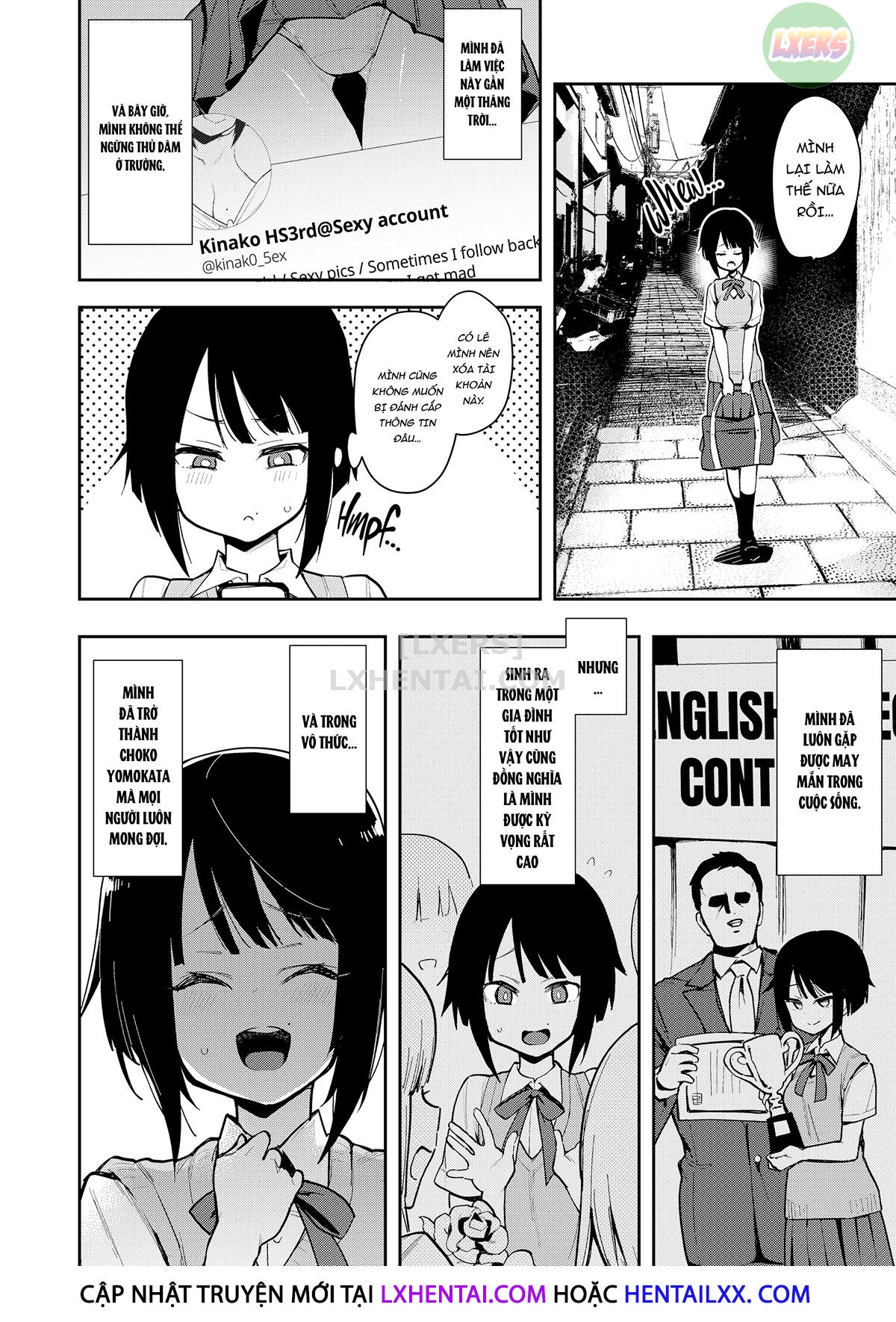 Đọc truyện hentai Choko - Chap 2 - Teasing Online, Cumming Offline