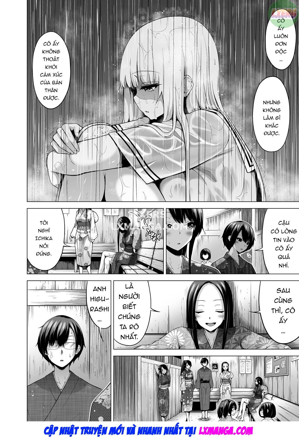 Đọc truyện hentai Nanaka no Rakuen ~Inaka no Gakkou de Bishoujo Harem - Chap 6: The Little Sisters Secret Base