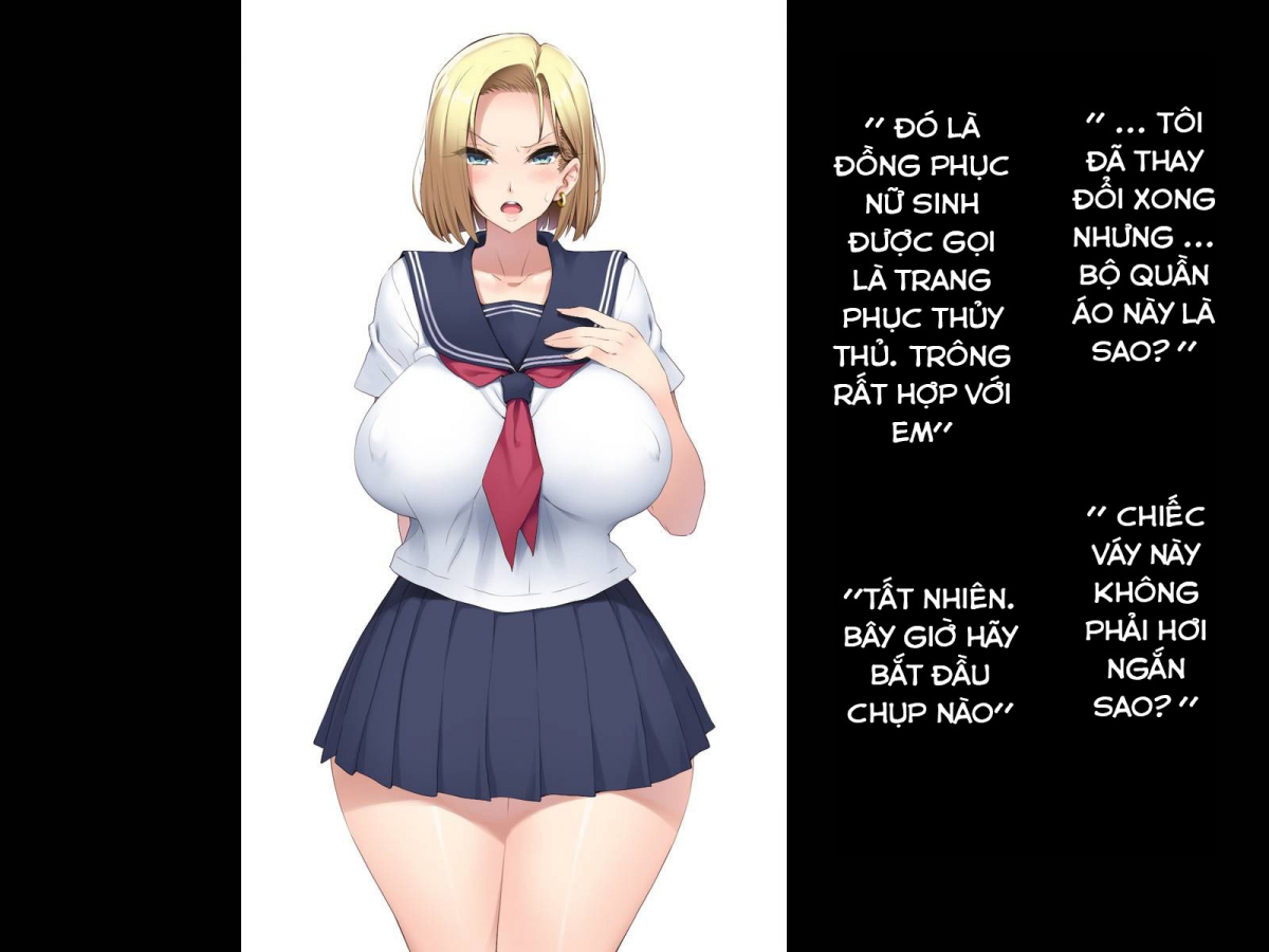 Đọc truyện hentai Bakunyuu Hitozuma 18gou-san o Damashite Okashite Mesu-Pet ni Shichau Ohanashi - Oneshot