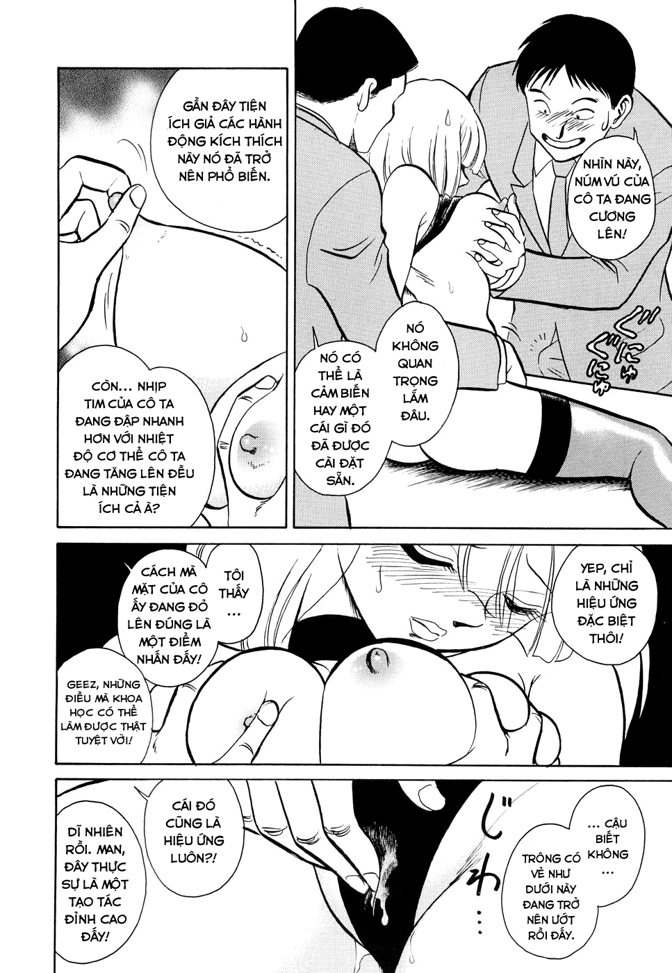 Đọc truyện hentai Hazukashime no Jikan - Chap 2 ( có Guro nhẹ )