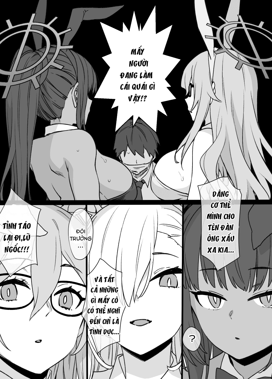 Đọc truyện hentai Blue Archive:Brainwashing Bunny Slave - Oneshot