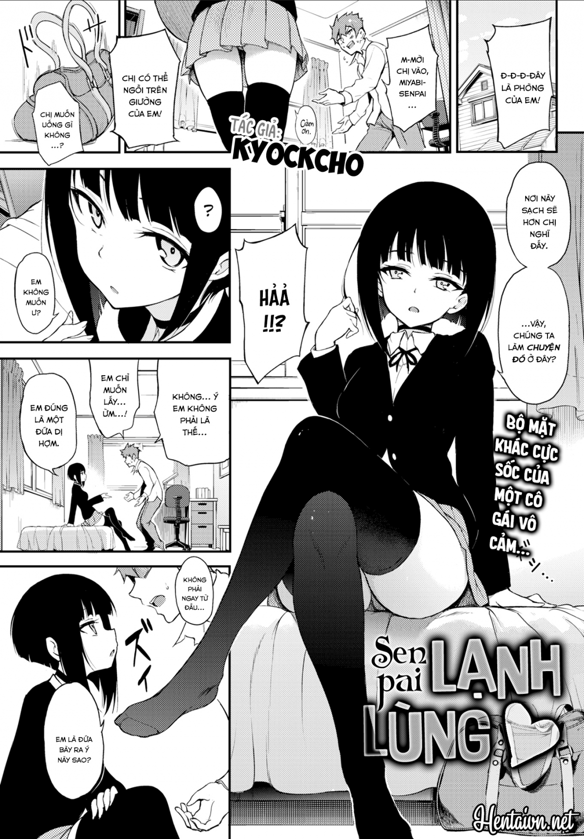 Đọc truyện hentai Senpai Lạnh Lùng ❤ - Chap 1