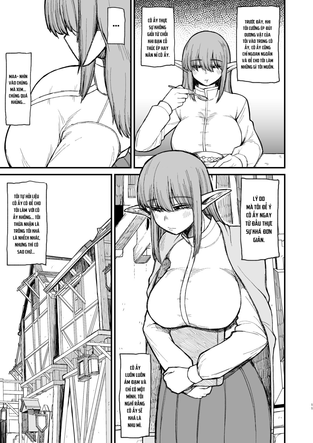 Đọc truyện hentai Tôi Đang Hẹn Hò Với Một Nàng Elf Giản Dị - Chap 2
