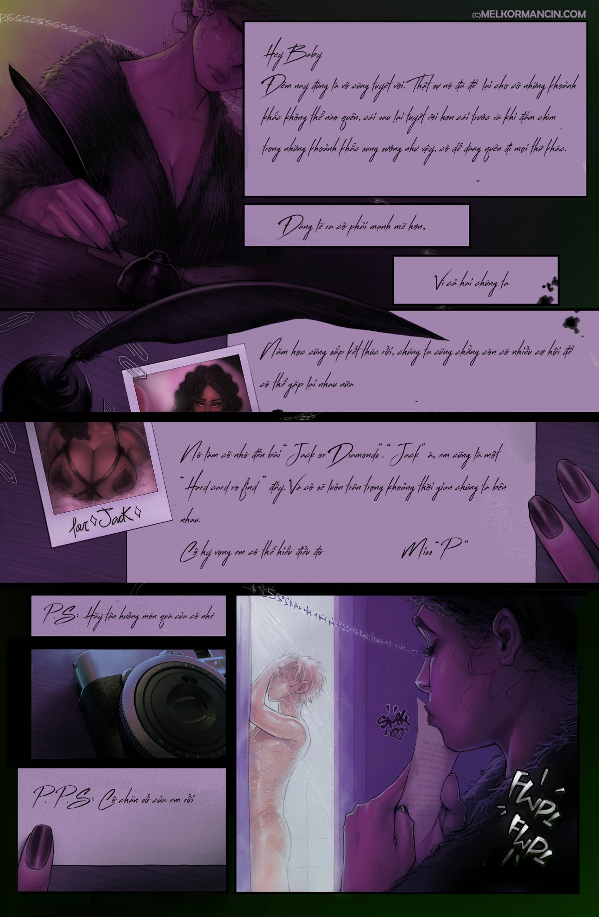 Đọc truyện hentai Con quạ - Oneshot