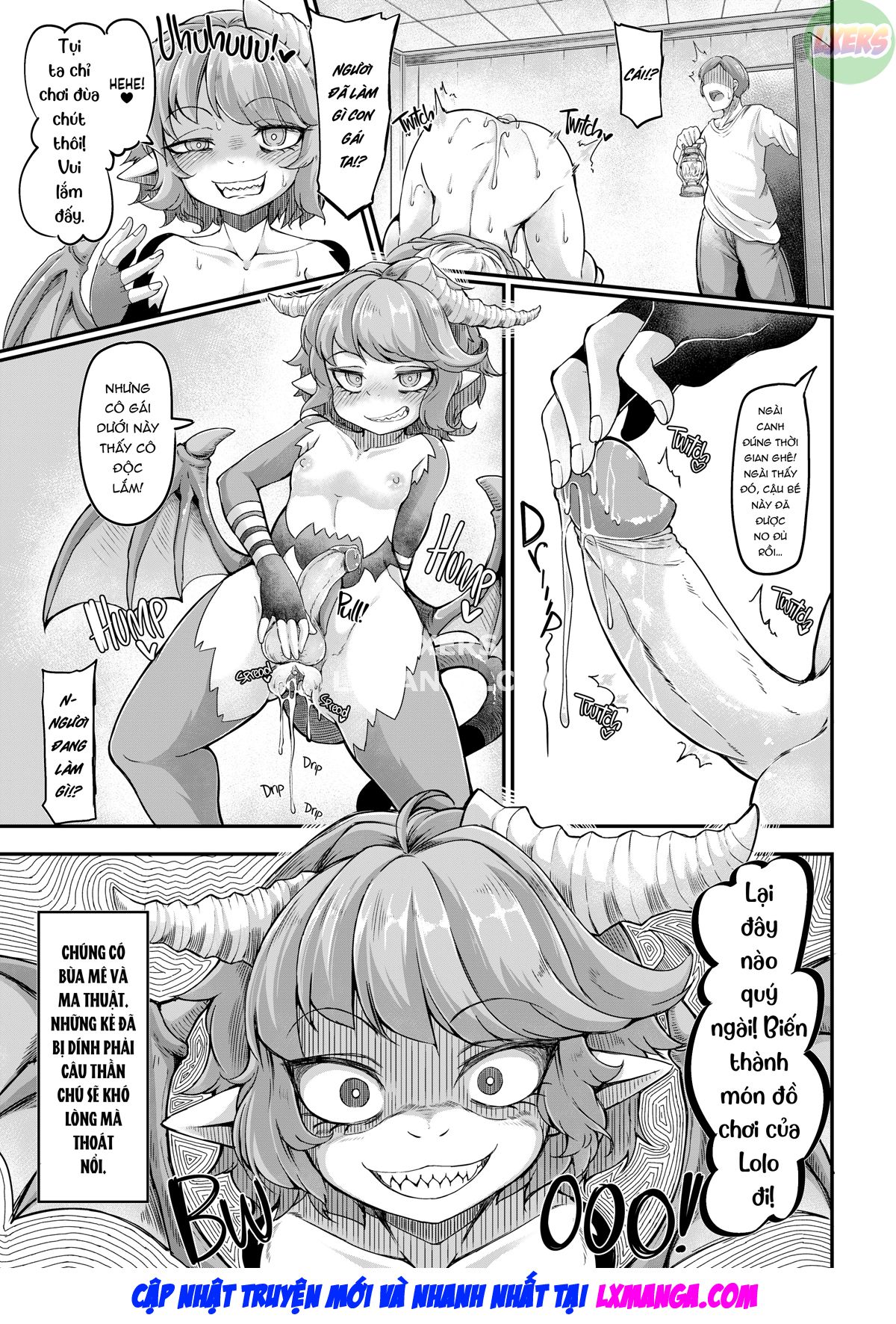 Đọc truyện hentai Tái thiết!? Thụ tinh giữa các loài - Chap 5