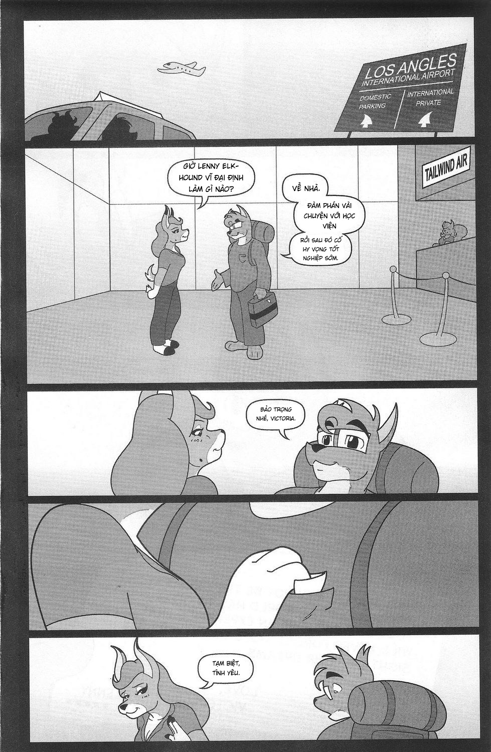 Đọc truyện hentai Lenny Elkhound 7 - Intern To Adventure - Oneshot