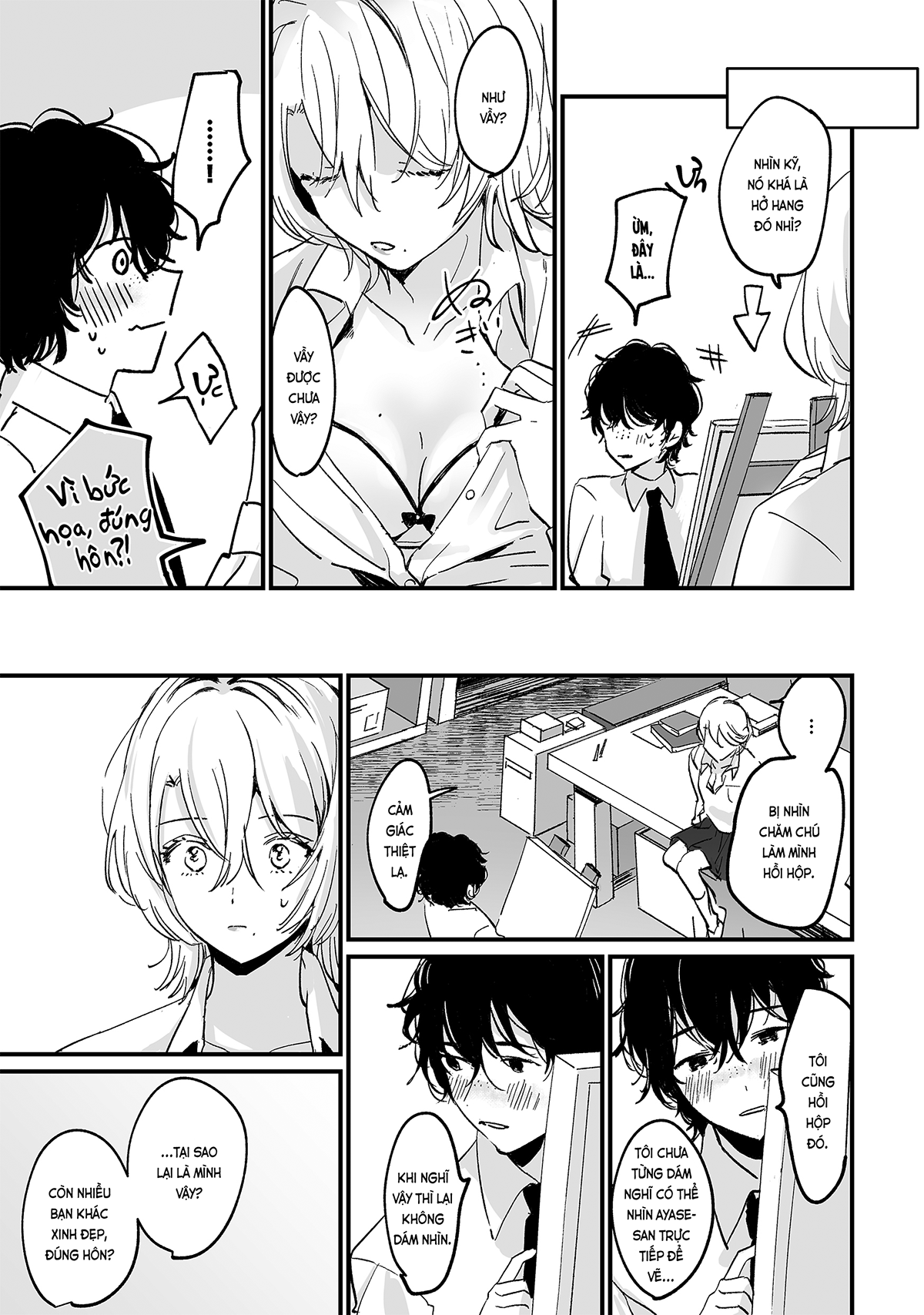 Đọc truyện hentai Bức họa giờ tan trường (nguyên tác) - Oneshot