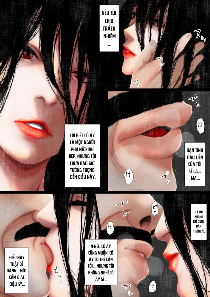 Đọc truyện hentai Ông Chú Còn Trinh Và Cuộn Băng Bị Nguyền Rủa - Chap 1. Ma nữ lời nguyền