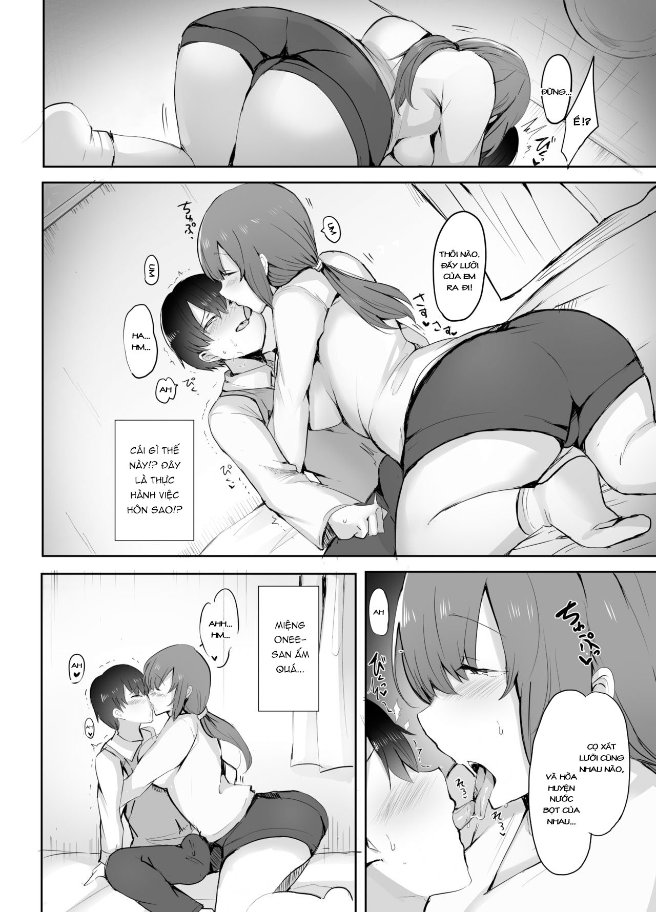 Đọc truyện hentai Lần đầu của tôi với chị của người yêu - Oneshot