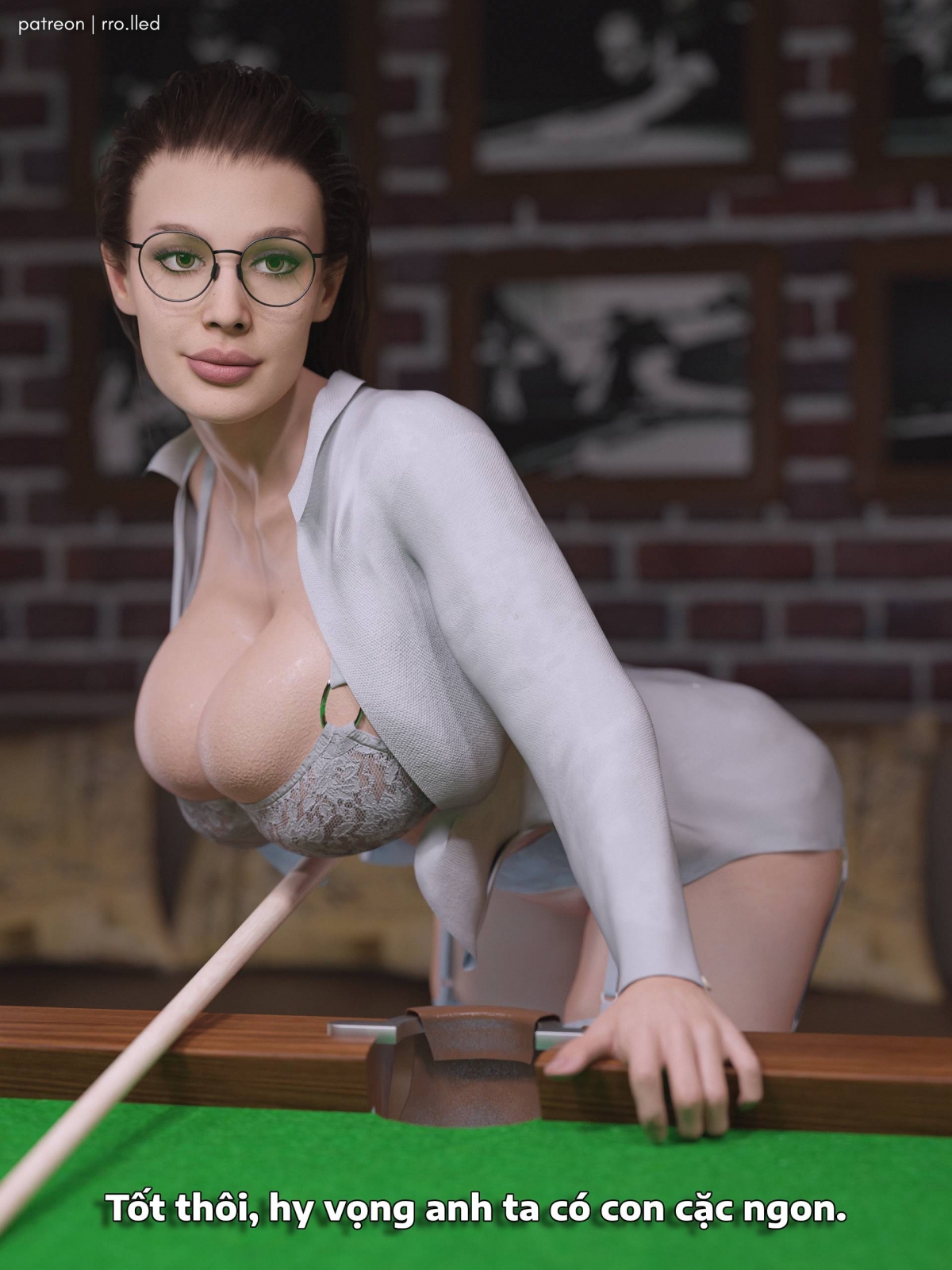 Đọc truyện hentai (Rro.lled) Elderly dating - 3D Siêu Thực Nổ Cặc - Chap 1