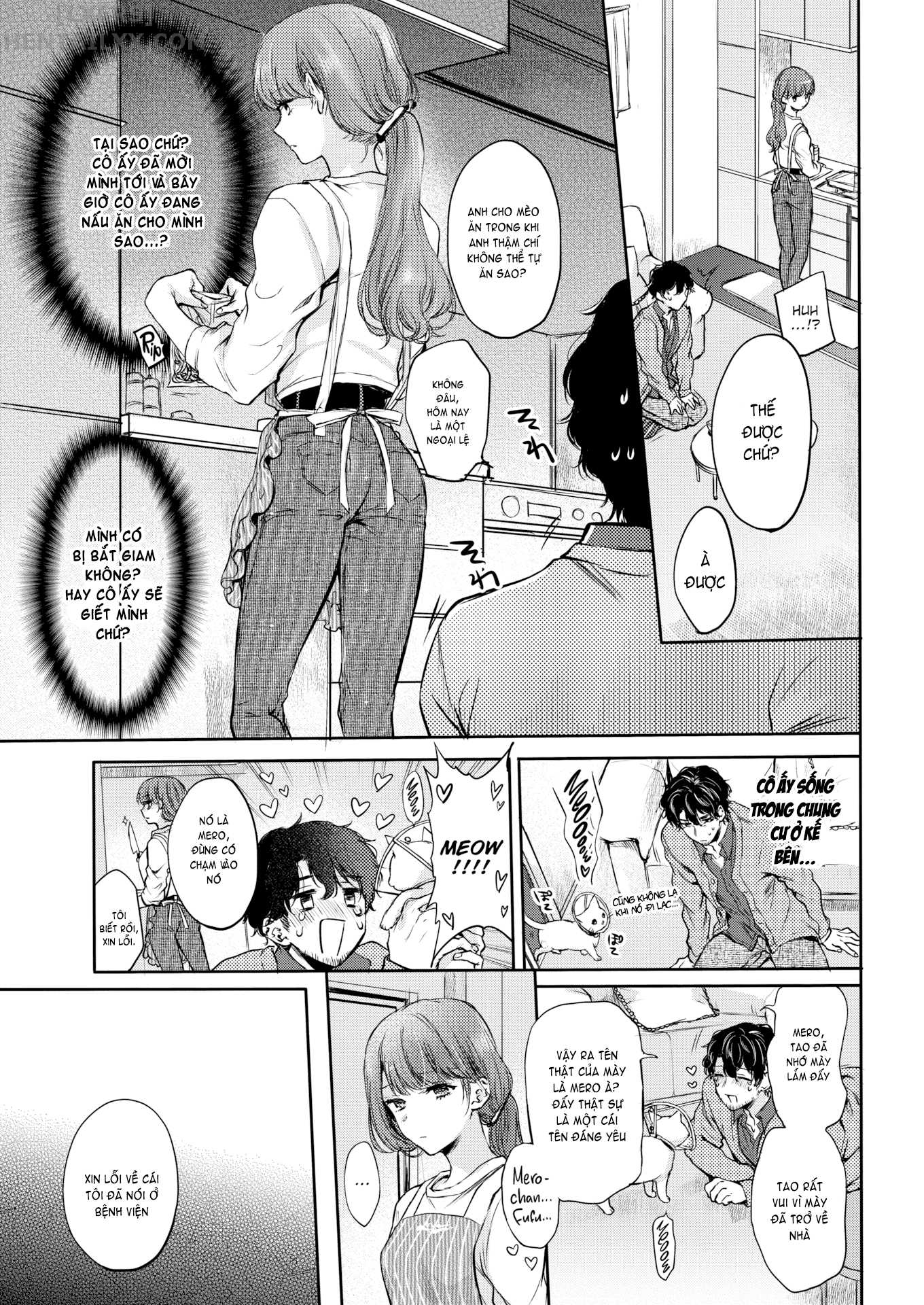 Đọc truyện hentai Kitty Petting Love - Oneshot