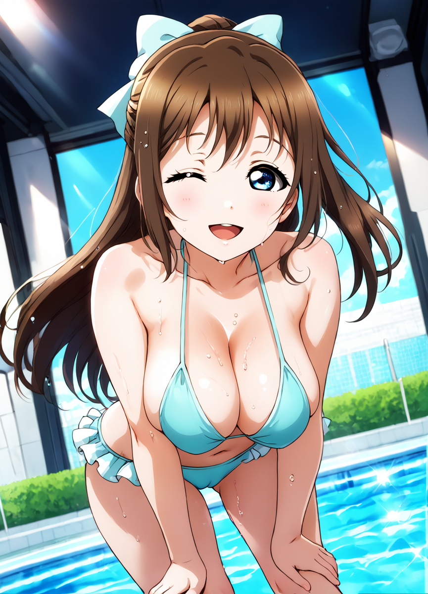 Đọc truyện hentai Tuyển tập Albums Art hentai - Chap 187 - Shizuku Osaka (Cute Swimsuit)