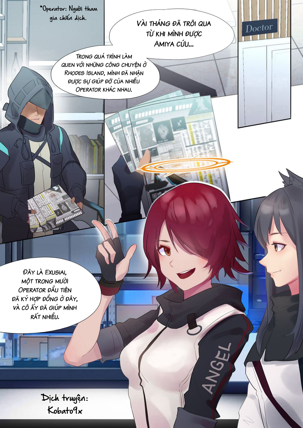 Đọc truyện hentai Fall Out Angel (Arknights) - Oneshot