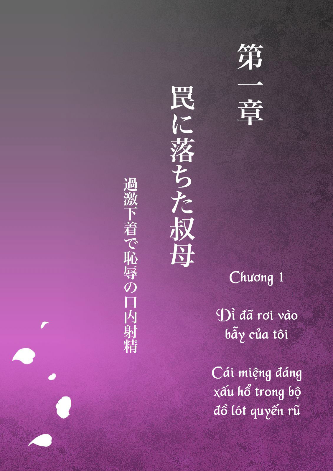 Đọc truyện hentai Thông gian với người dì quyến rũ của tôi - Chương 1.1: Sai lầm khi giúp thằng cháu!