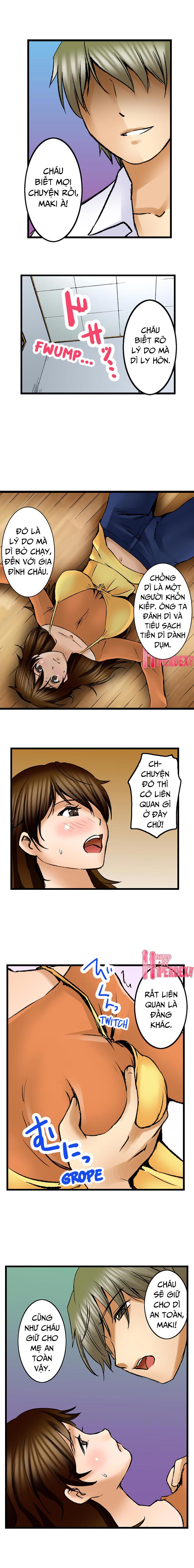 Đọc truyện hentai Turned On By My Nephew - Chap 3