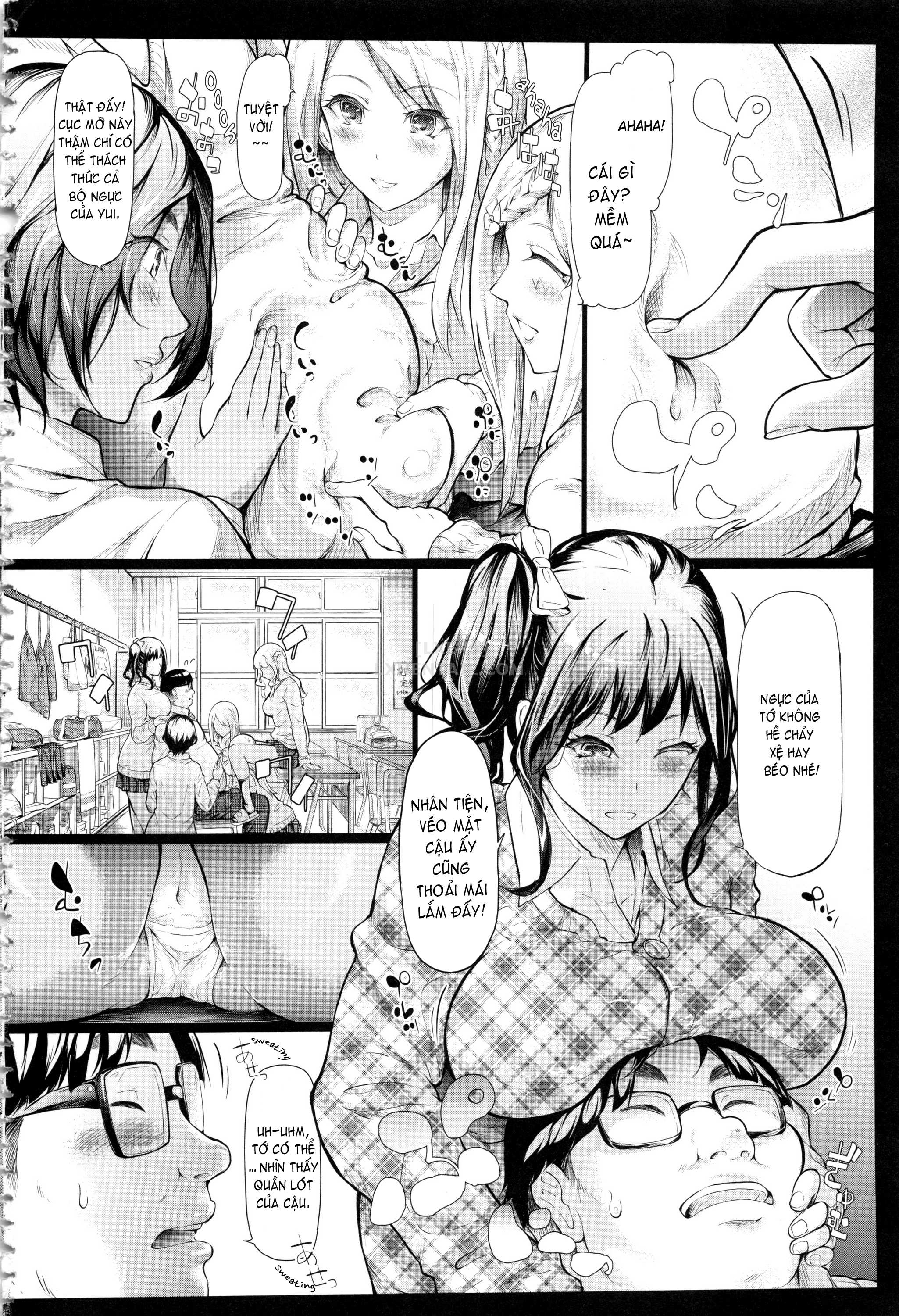 Đọc truyện hentai Gal Tomo Harem - Chap 1