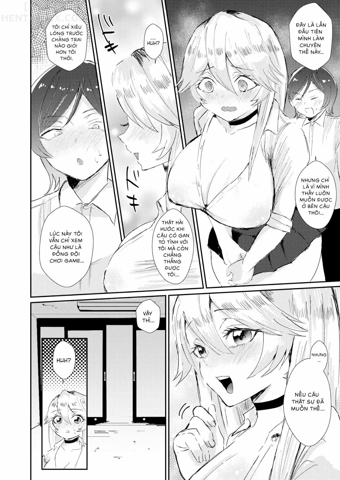 Đọc truyện hentai Virgin Gamer VS Kogal - Oneshot